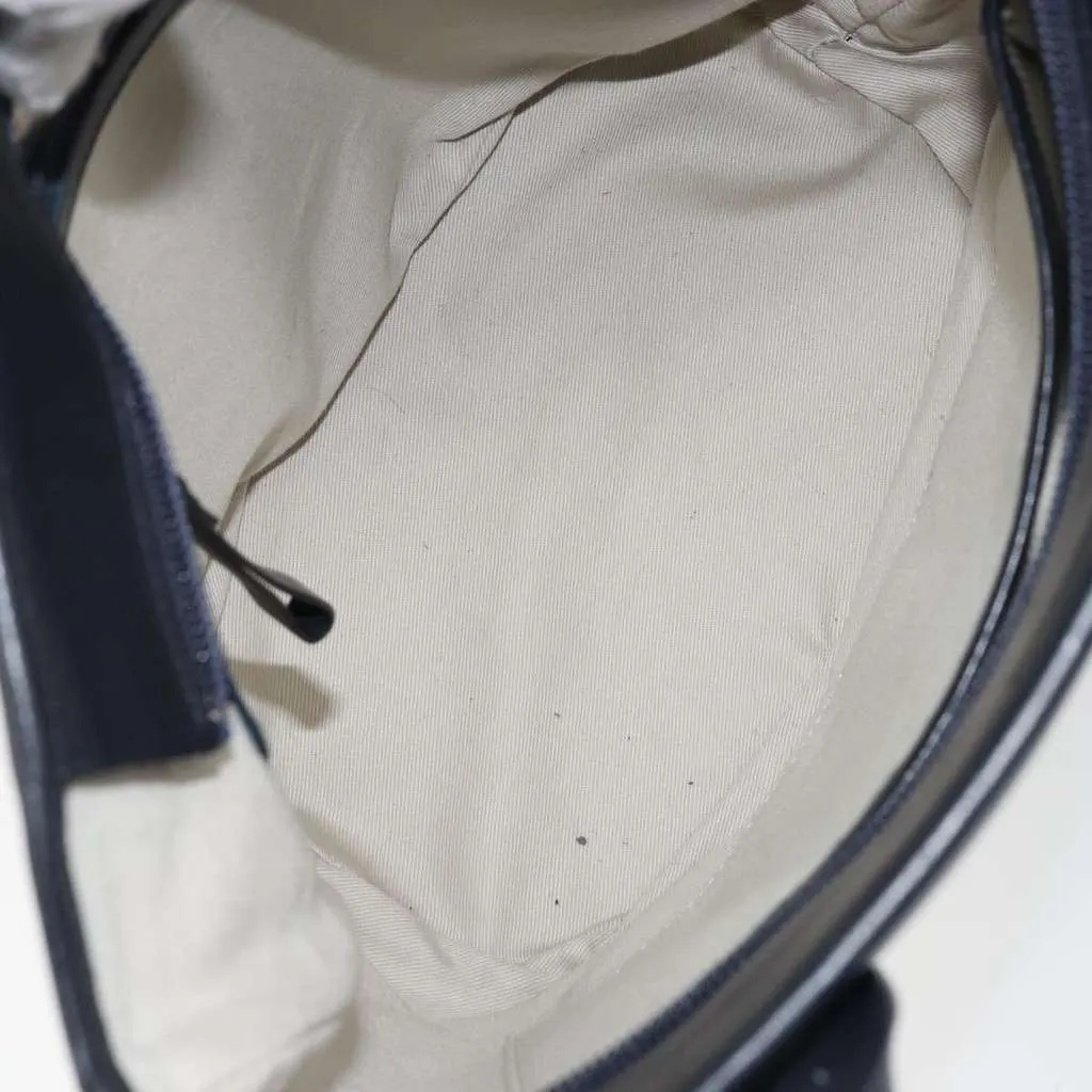 Burberry Blue Label Tote Bag White Canvas Good - Box View