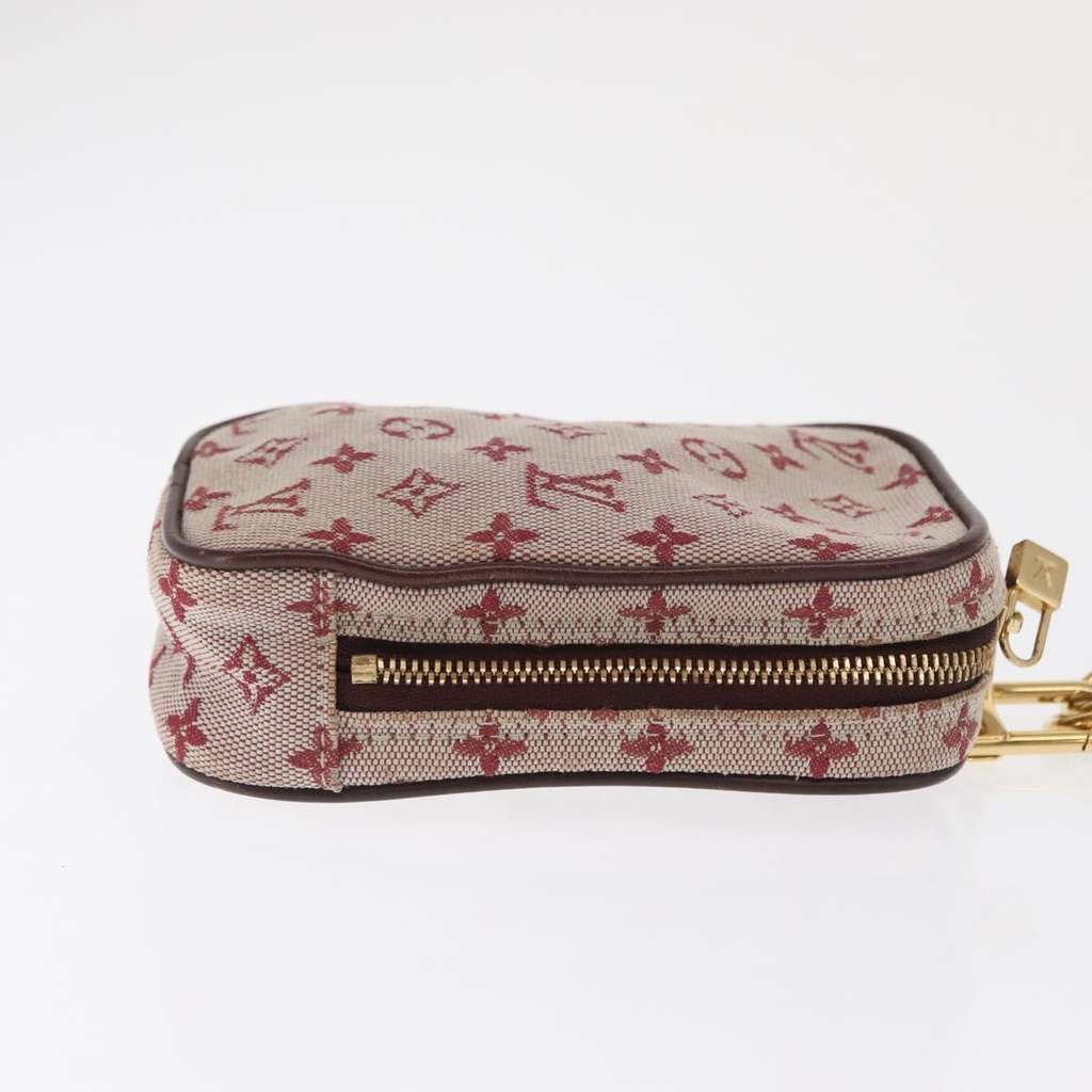 Louis Vuitton Camera Bag Red Canvas Good condition - Inside View