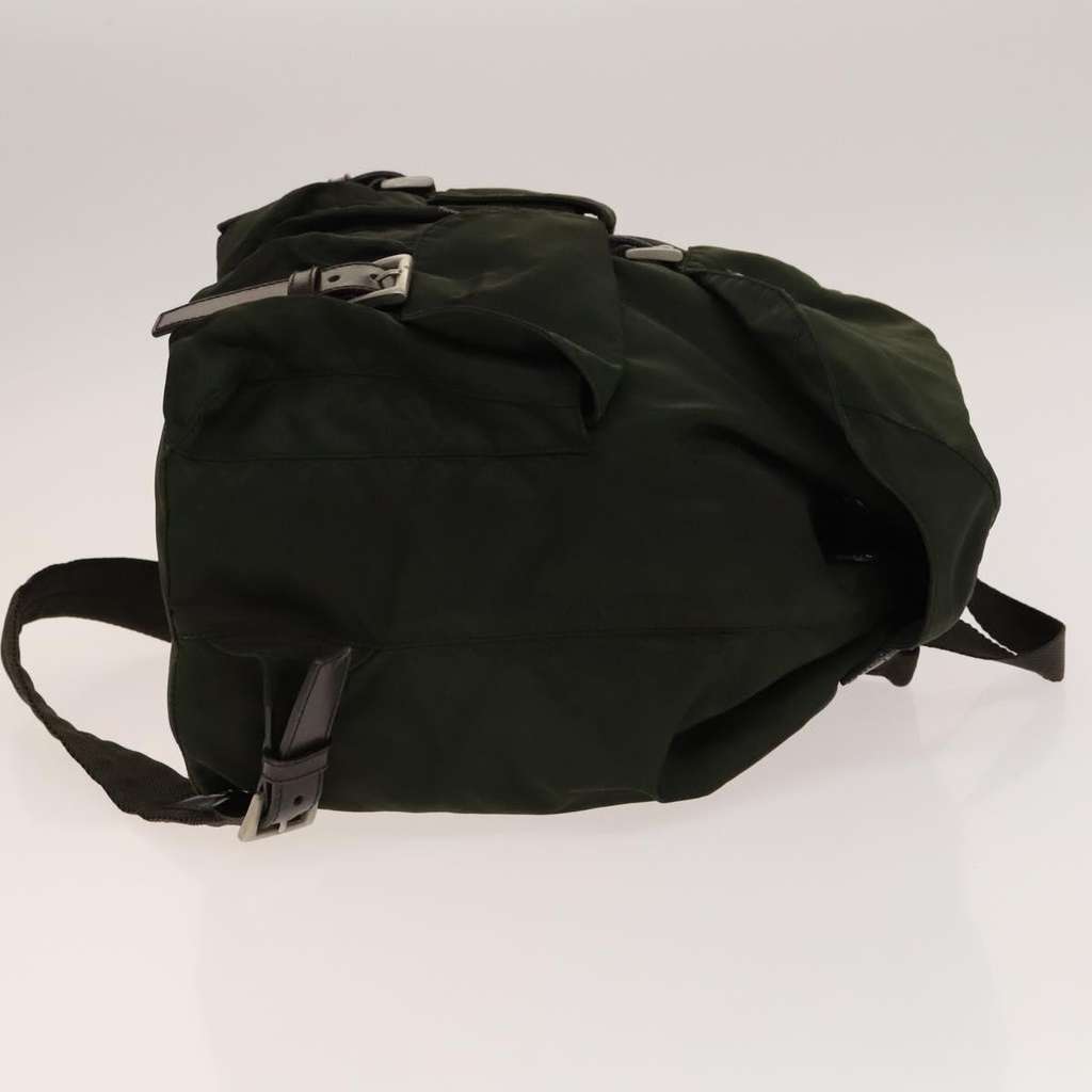 Prada Vela Double Front Pocket Backpack Khaki Good condition - Inside View