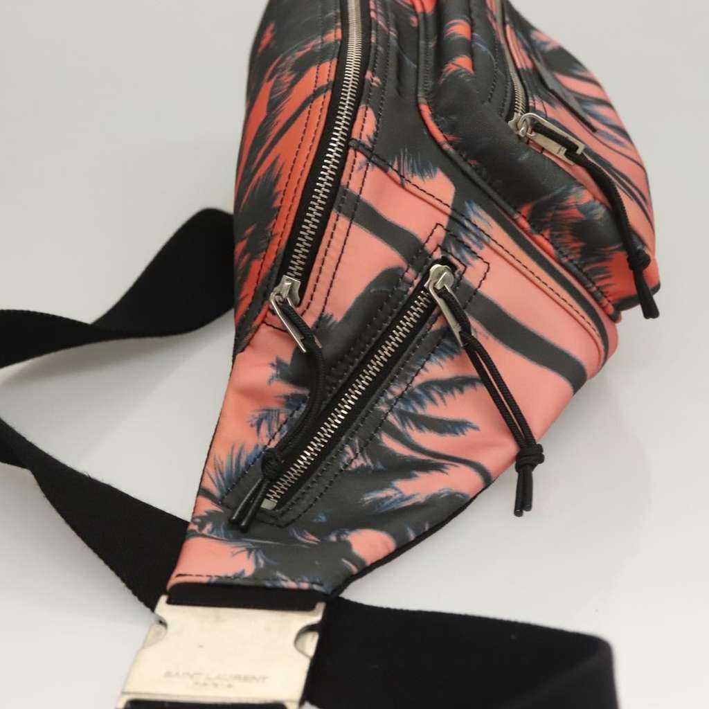 Saint Laurent Front Pocket Waist Bag Pink Good condition - Model View