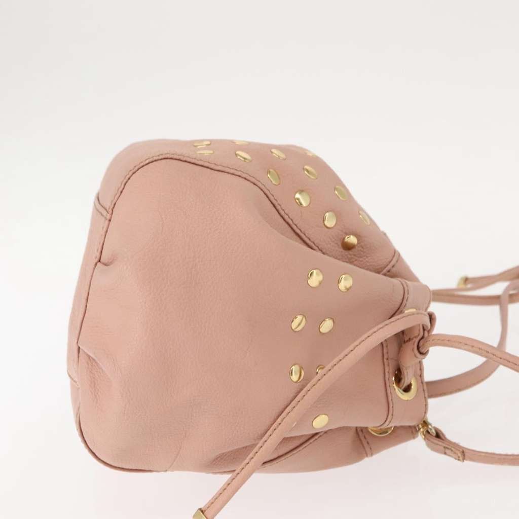 Burberry Blue Label shoulder bag Pink Leather Good condition - Inside View