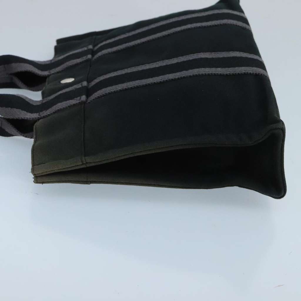 Hermès Fourre Tout Tote Black Canvas Good condition - Model View