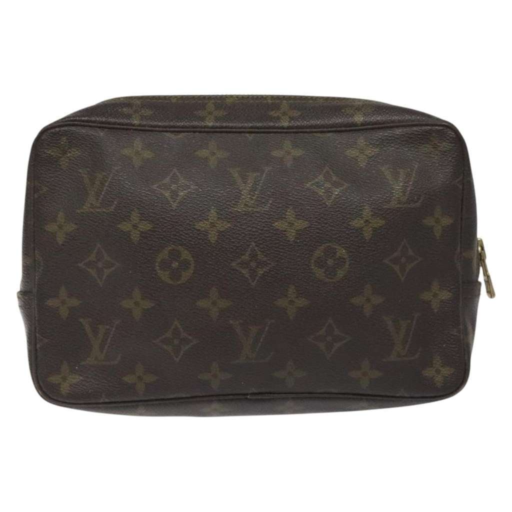 Louis Vuitton Trousse Toilette Brown Canvas Fair condition - Back View