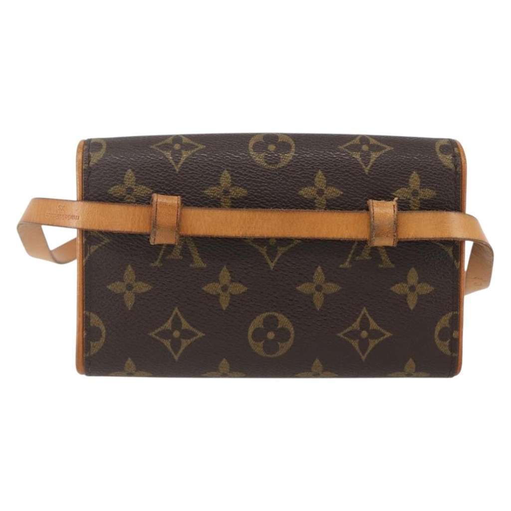 Louis Vuitton Florentine Waist Bag Brown Canvas Good condition - Back View