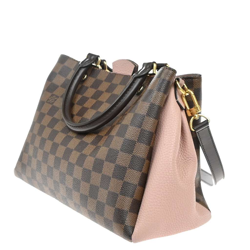 Louis Vuitton Brittany Handbag Brown Canvas Good condition - Inside View