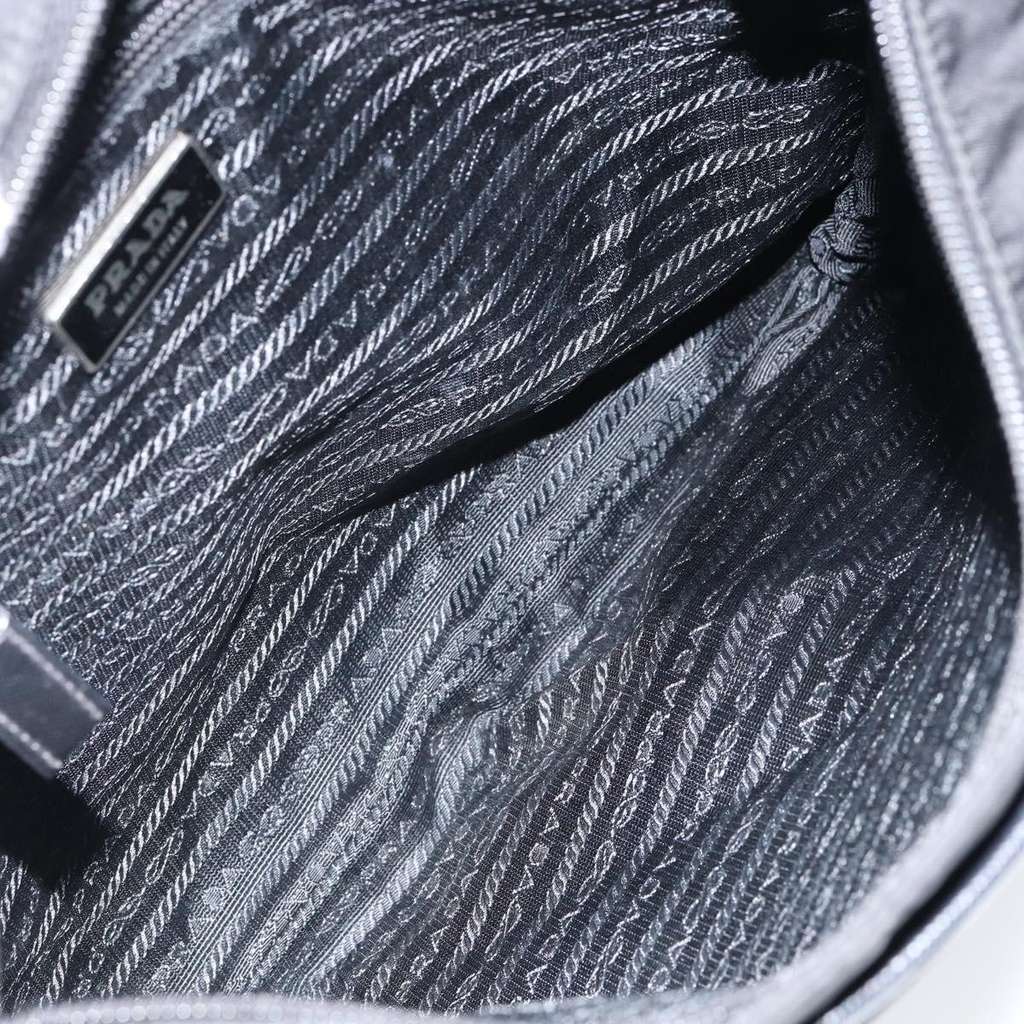 Prada Flat Messenger Bag Black Good condition - Box View