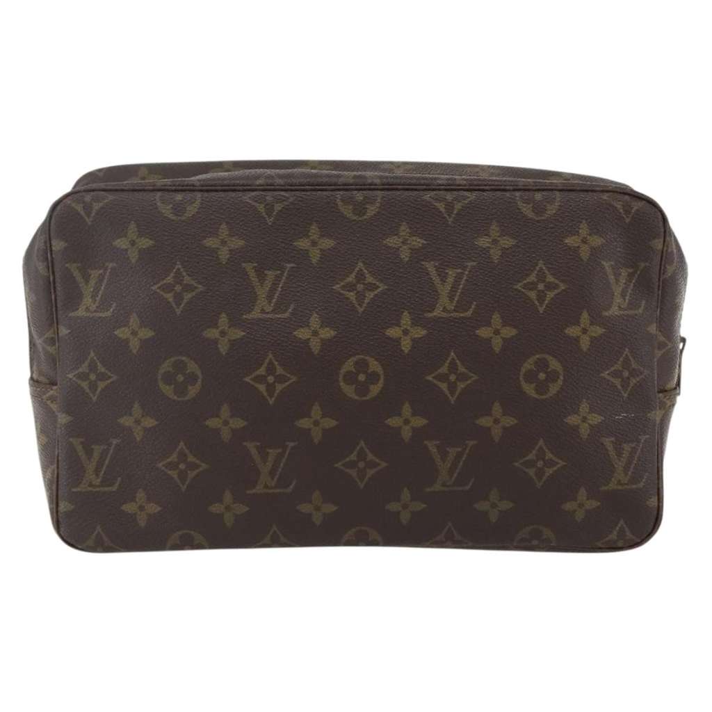Louis Vuitton Trousse Toilette Brown Canvas Fair condition - Back View