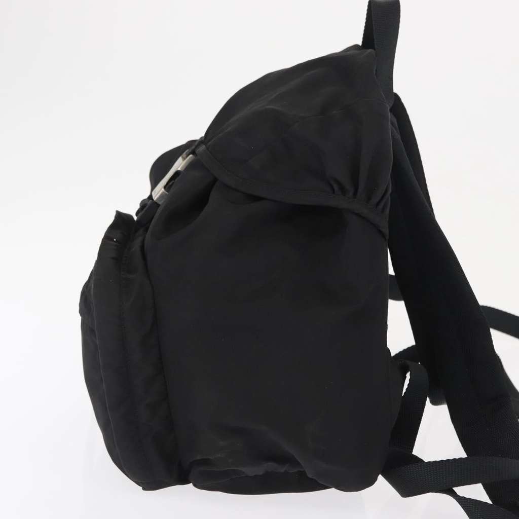 Prada Single Buckle Pocket Backpack Black Good condition - Inside View