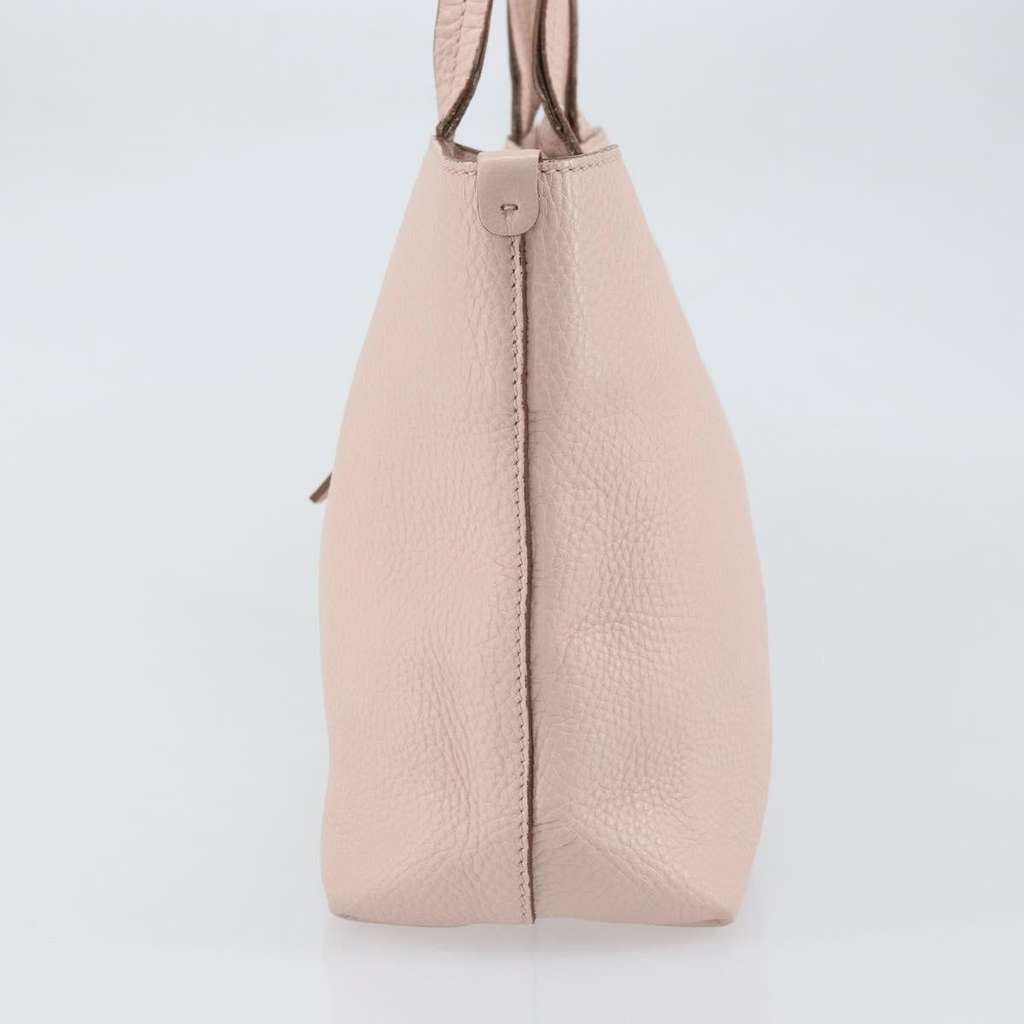 Salvatore Ferragamo Gancini Tote Pink Leather Good condition - Inside View