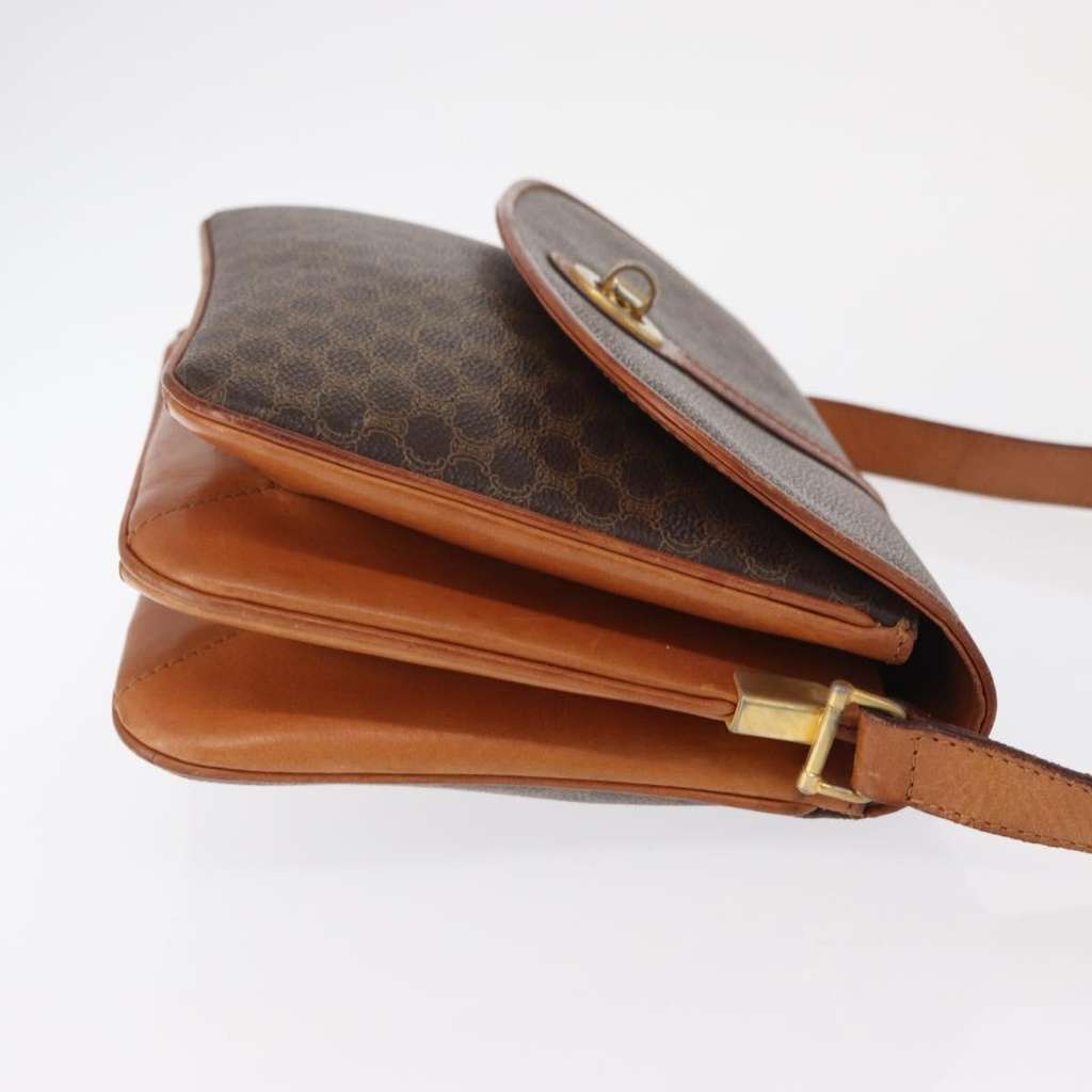 Celine Macadam Shoulder Bag Brown Good condition - Inside View