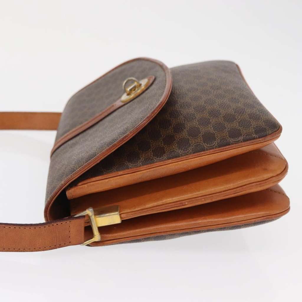 Celine Macadam Shoulder Bag Brown Good condition - Model View