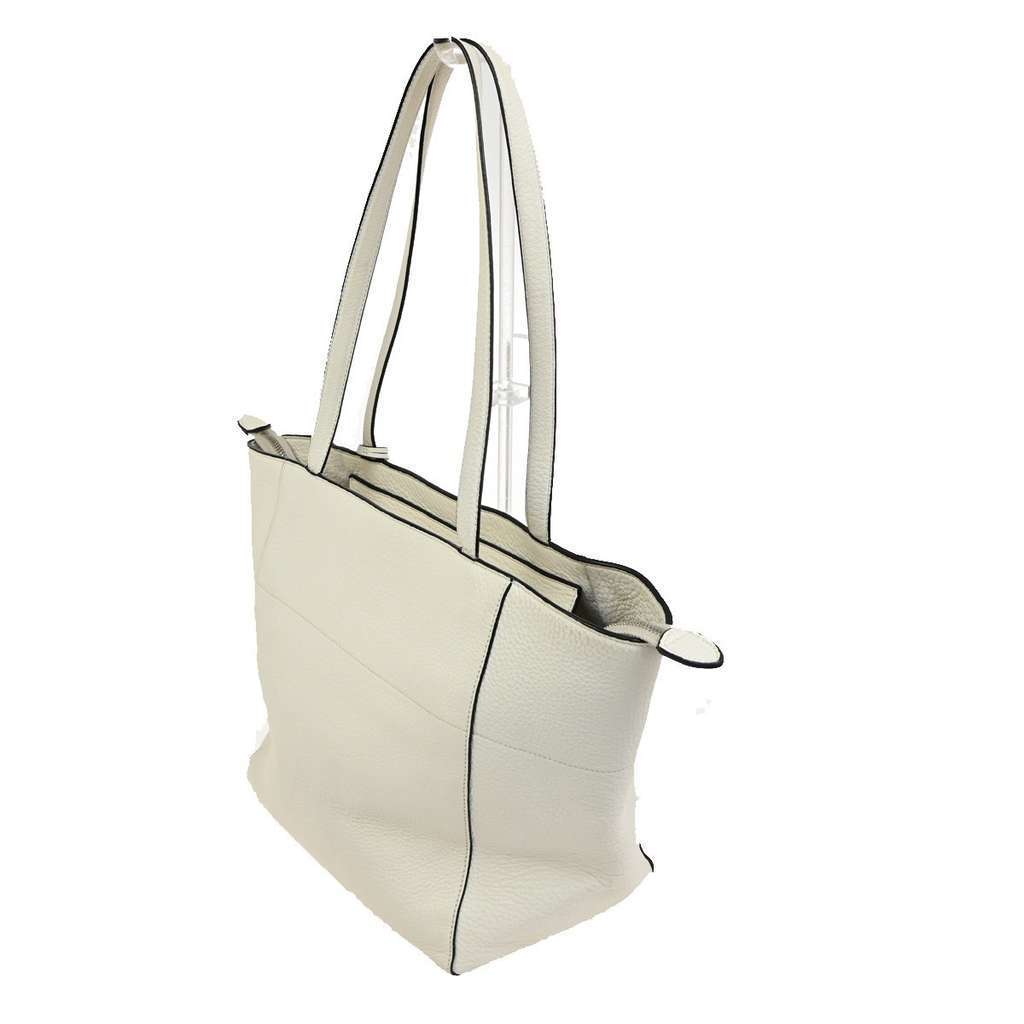 Prada Vintage Tote White Leather Good condition - Model View