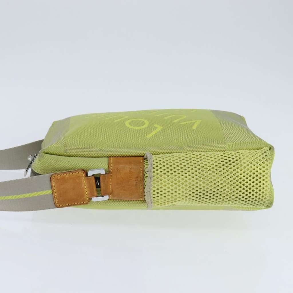 Louis Vuitton Cup Weathery Bag Yellow Canvas Good condition - Inside View