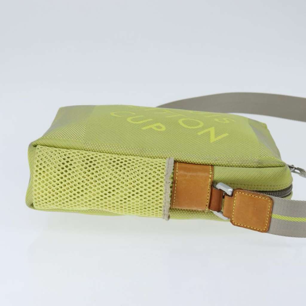 Louis Vuitton Cup Weathery Bag Yellow Canvas Good condition - Model View