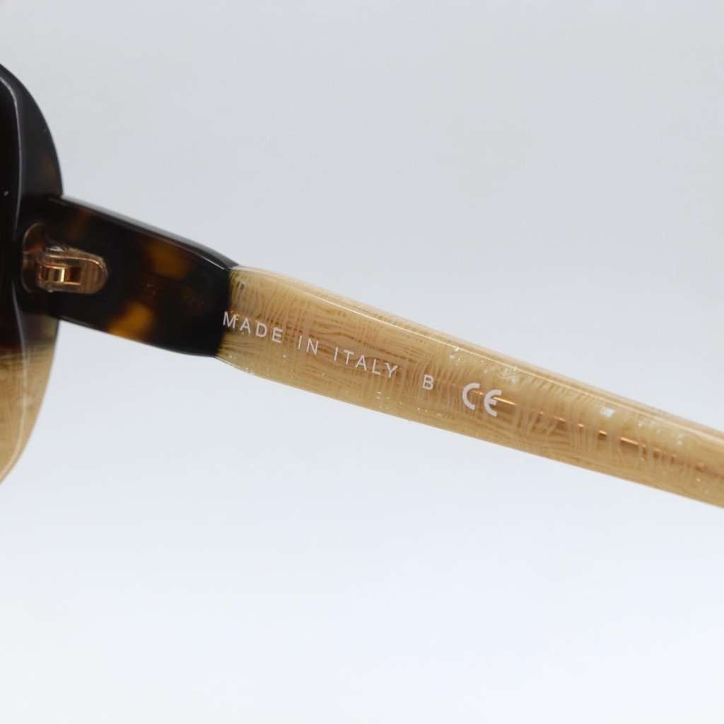 Chanel Logo CC Sunglasses Beige Plastic Good condition - Box View