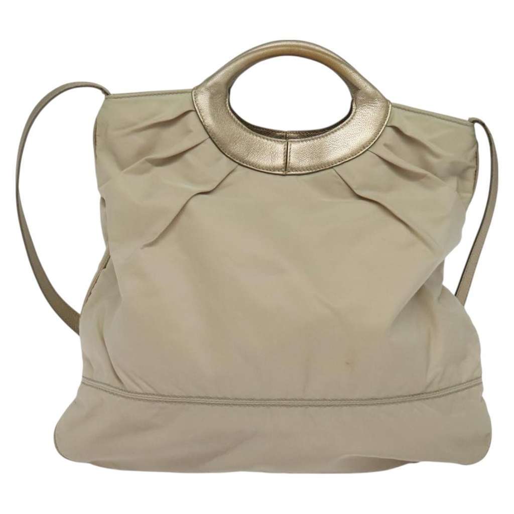 Salvatore Ferragamo Vala tote Beige Good condition - Back View