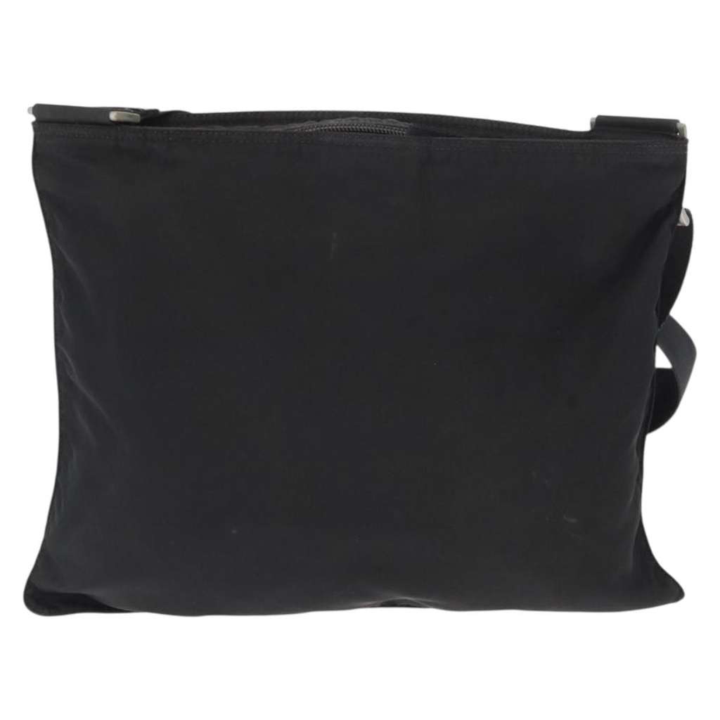Prada Flat Messenger Bag Black Good condition - Back View