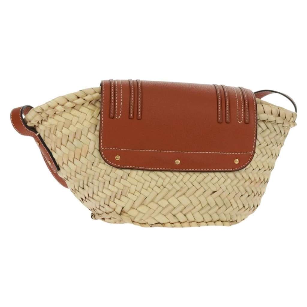 Chloe Marcie Basket Bag Beige Good condition - Back View