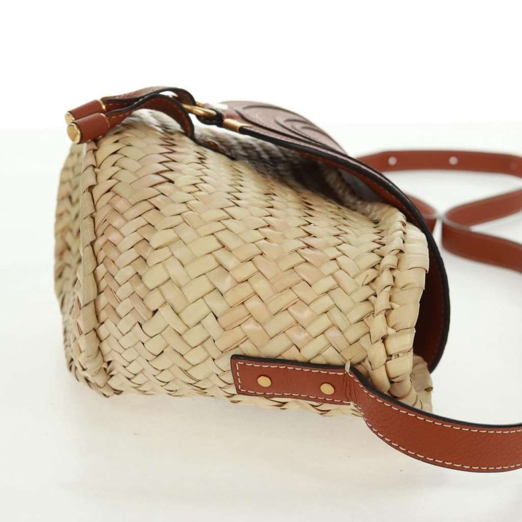 Chloe Marcie Basket Bag Beige Good condition - Model View