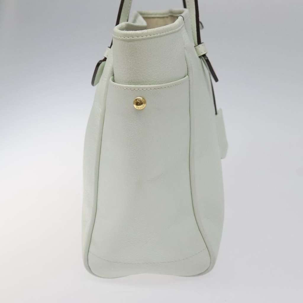 Loewe Heritage Tote White Leather Good condition - Inside View