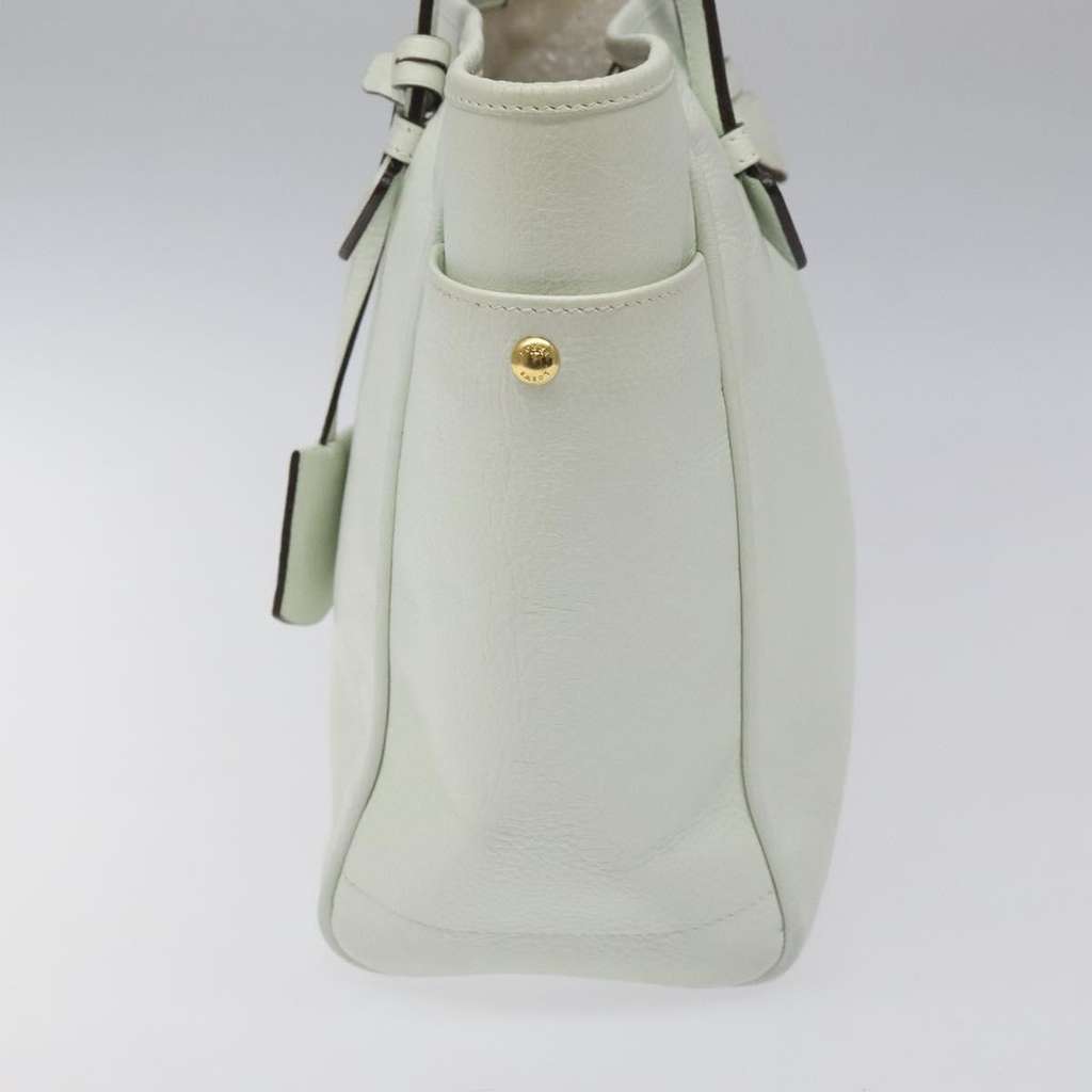 Loewe Heritage Tote White Leather Good condition - Model View
