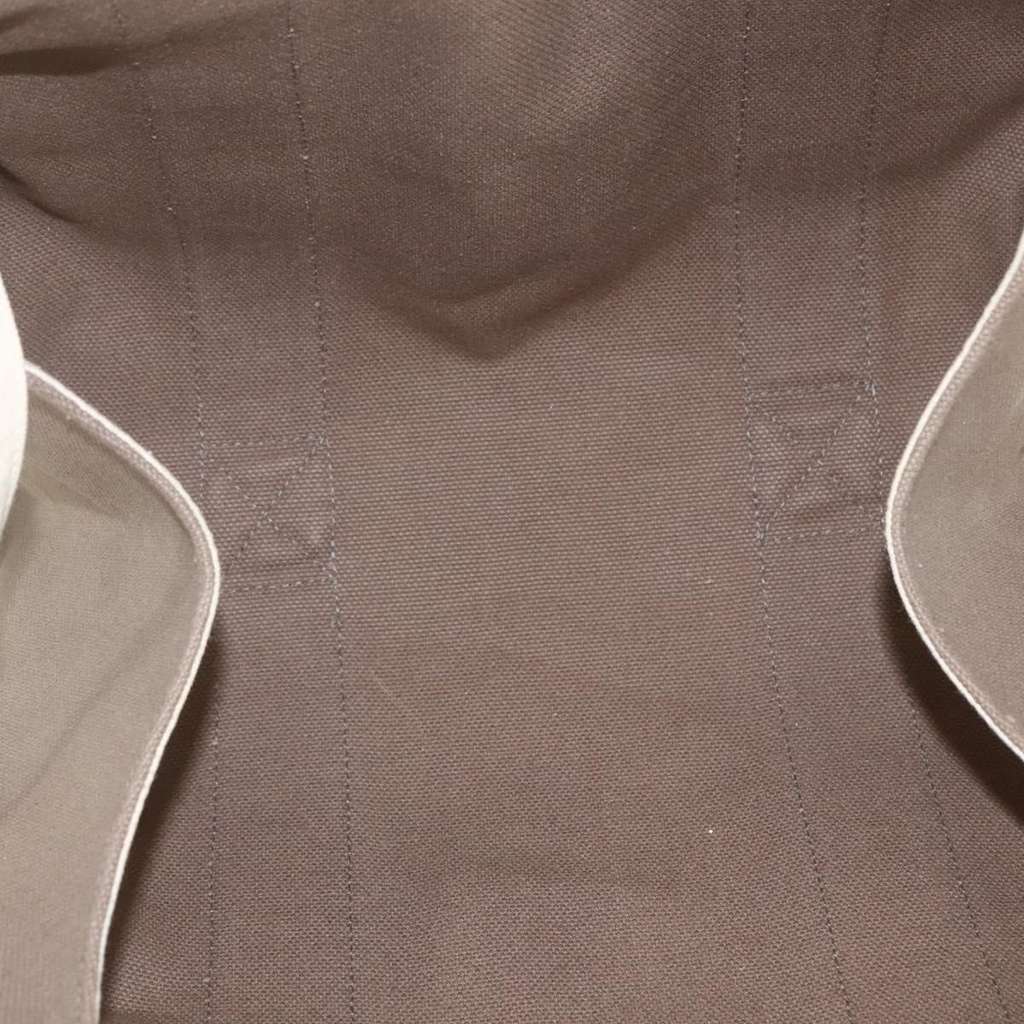 Hermès Cannes Tote Beige Cotton Good condition - Box View