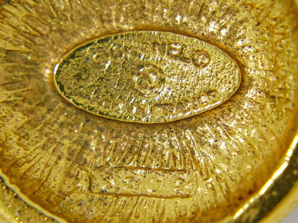 Chanel CC Pendant Necklace Gold Good condition - Box View