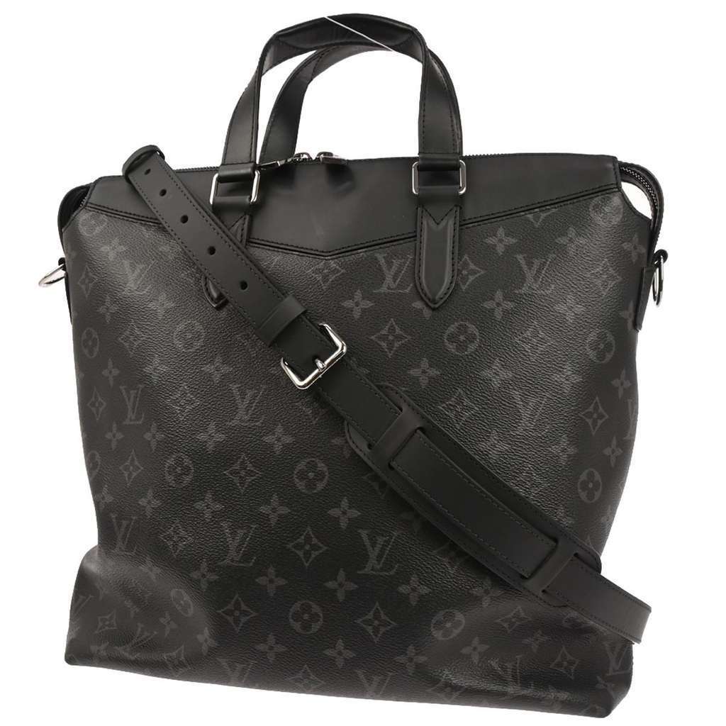 Louis Vuitton Explorer Tote Black Canvas Good condition - Back View