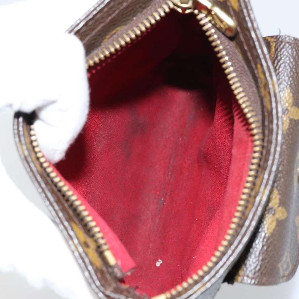 Louis Vuitton Partition Wristlet Clutch Brown Canvas Good condition - Box View