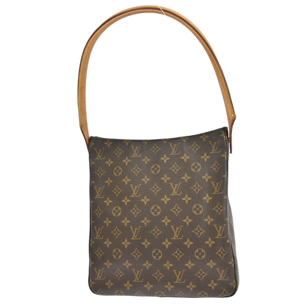 Louis Vuitton Looping Handbag Brown Canvas Good condition - Back View