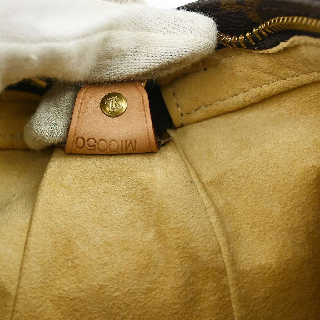 Louis Vuitton Looping Handbag Brown Canvas Good condition - Model View