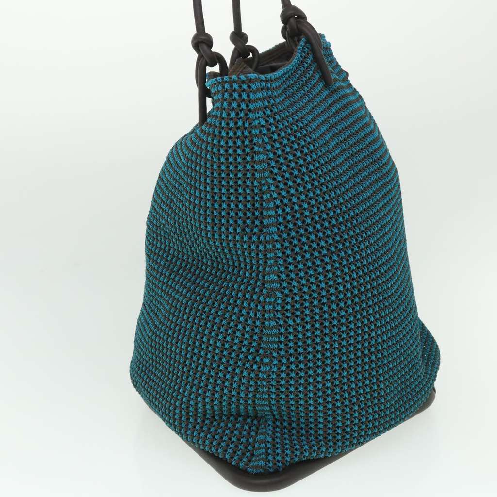 Bottega Veneta Beak Shopper Tote Blue Good condition - Inside View