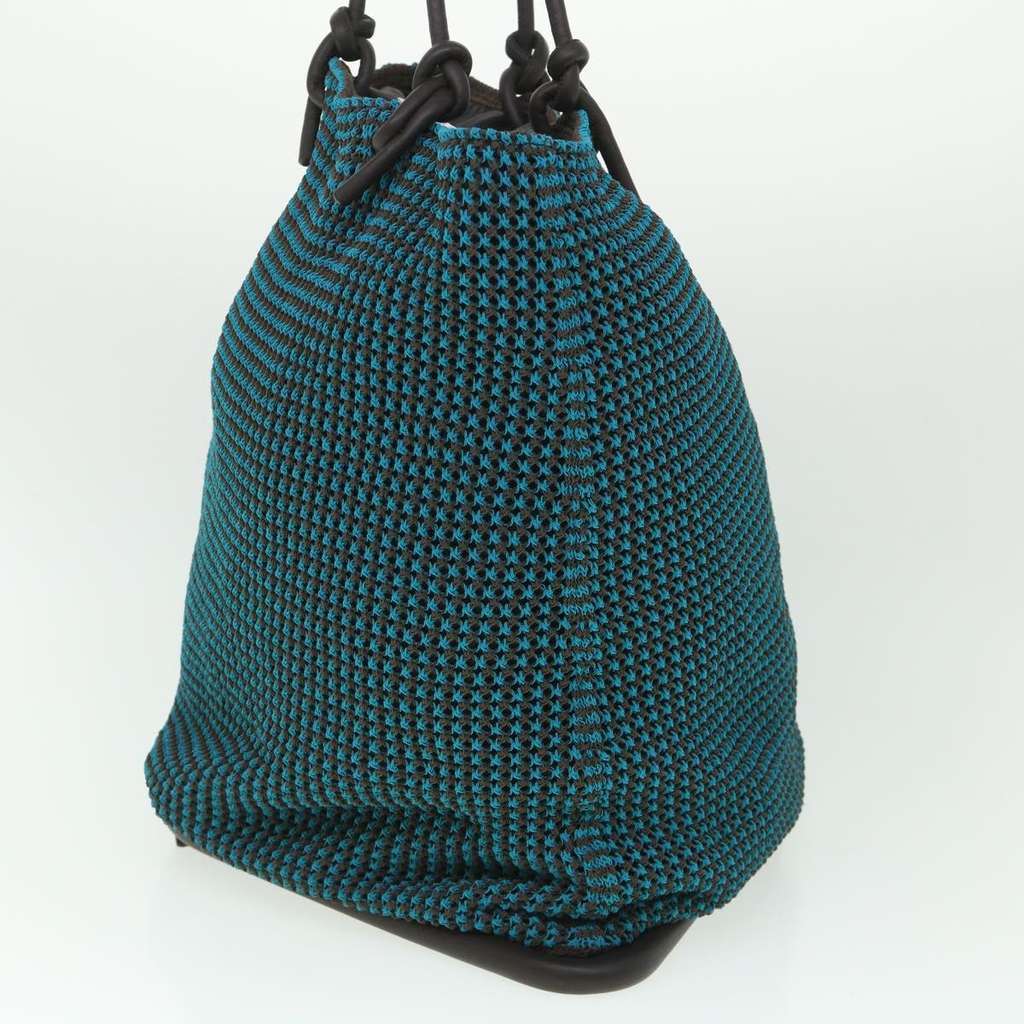 Bottega Veneta Beak Shopper Tote Blue Good condition - Model View
