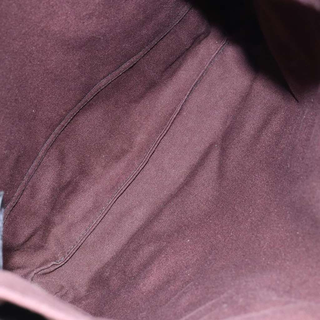 Hermès Fourre-tout Herline Burgundy Canvas Good condition - Box View