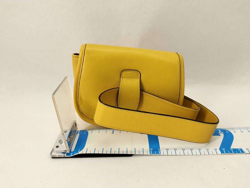 Gucci Bamboo 1947 shoulder bag Brown Leather Fair condition - Back View