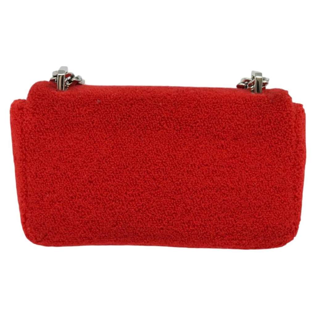 Burberry Lola Shoulder Bag Red Cotton Good condition - Back View