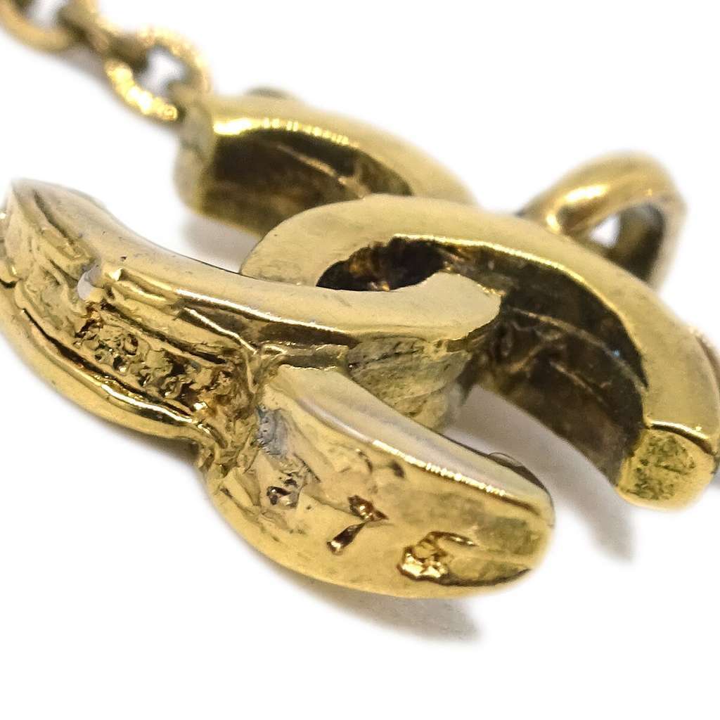 Chanel CC Pendant Necklace Gold Good condition - Inside View