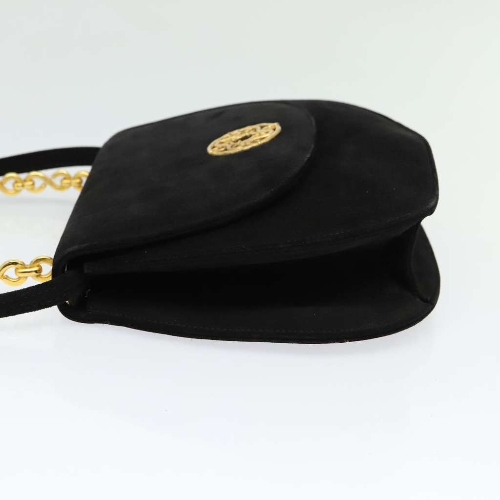 Celine Handbag Black Suede Good condition - Inside View