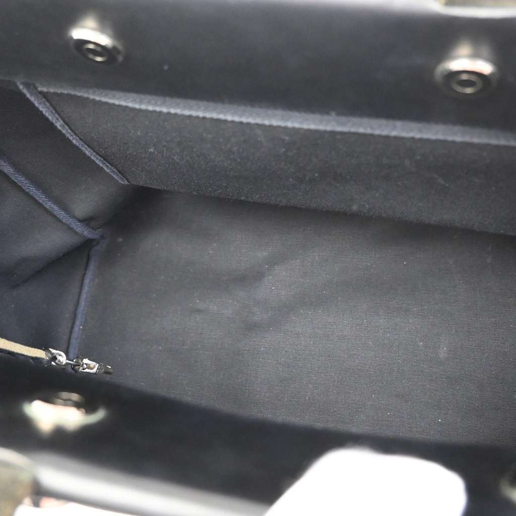 Hermès Herbag Cabas Black Canvas Good condition - Box View