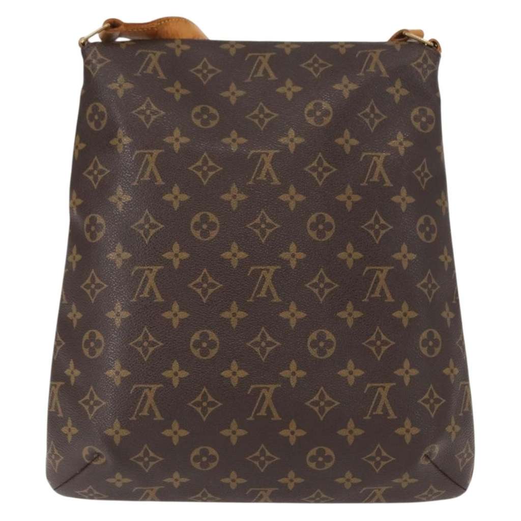Louis Vuitton Musette Salsa Handbag Brown Canvas Good condition - Back View