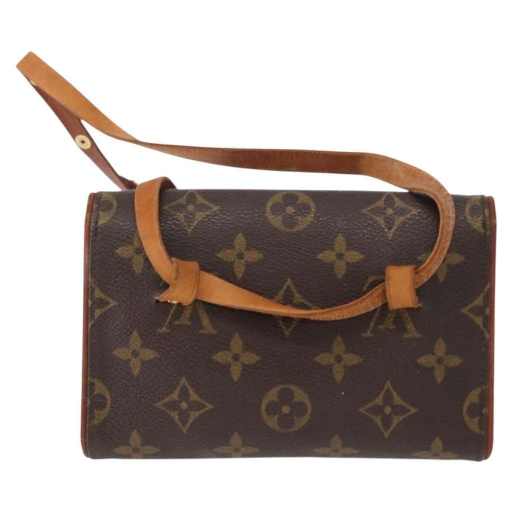 Louis Vuitton Florentine Waist Bag Brown Canvas Fair condition - Back View