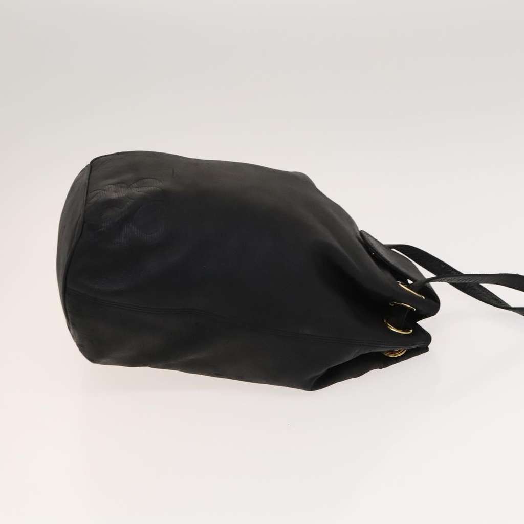 Loewe Vintage Shoulder Bag Black Leather Good condition - Inside View