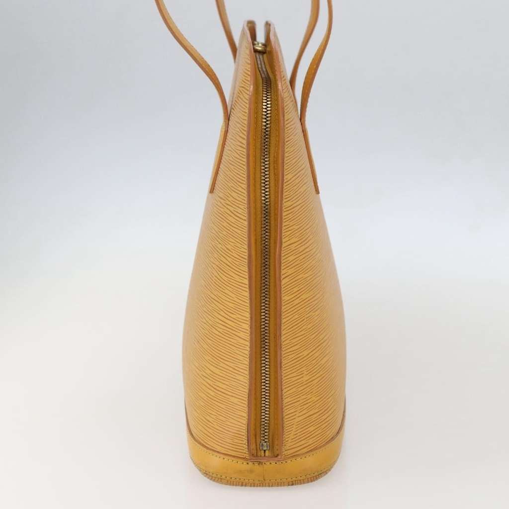 Louis Vuitton Lussac Handbag Yellow Leather Fair condition - Inside View