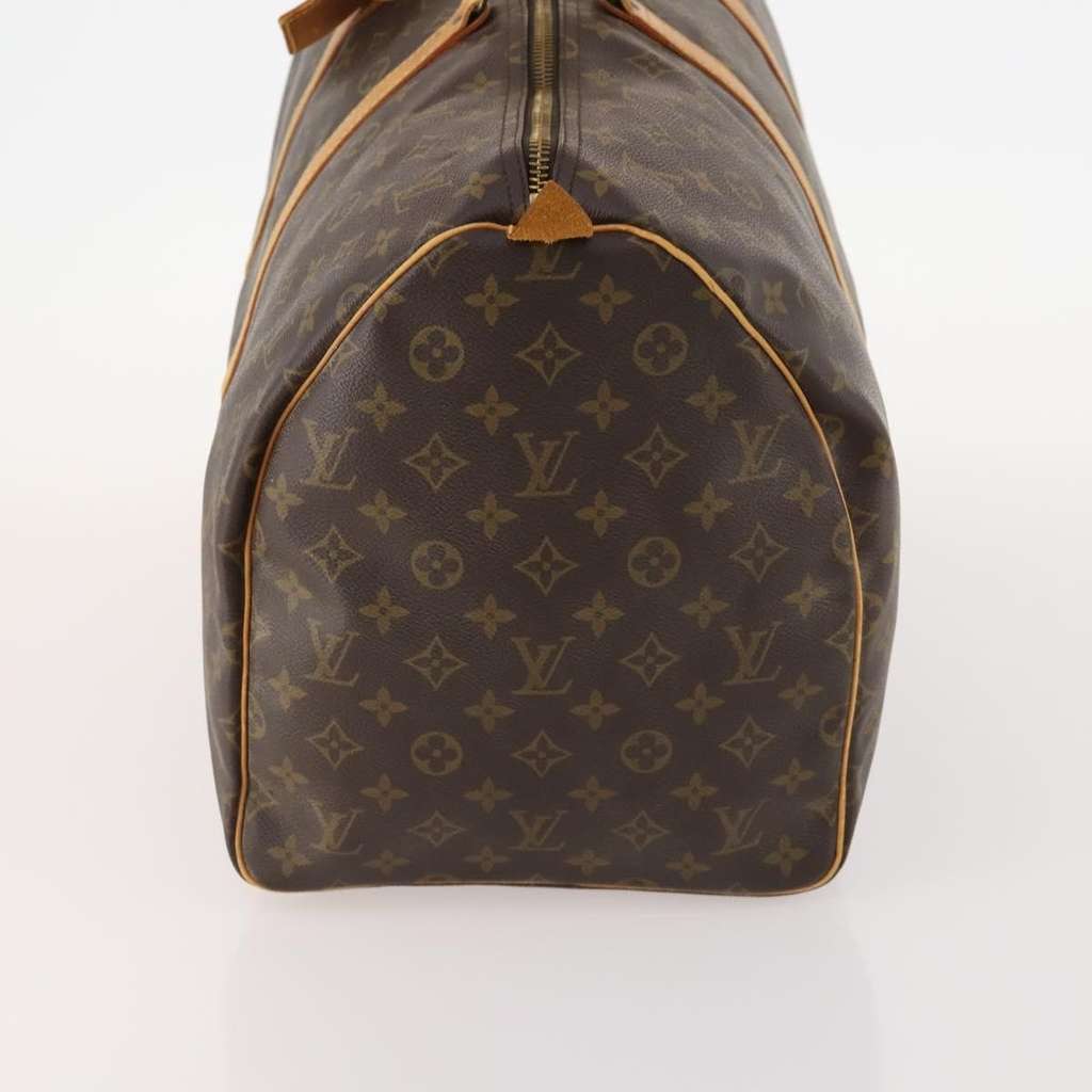 Louis Vuitton Keepall Bag Brown Canvas Fair condition - Inside View