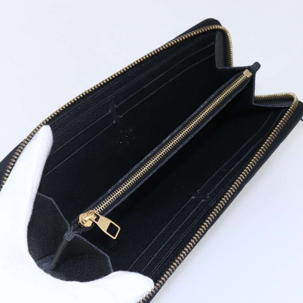 Louis Vuitton Portefeuille zippy Monogramme Empreinte Black Leather Good condition - Box View