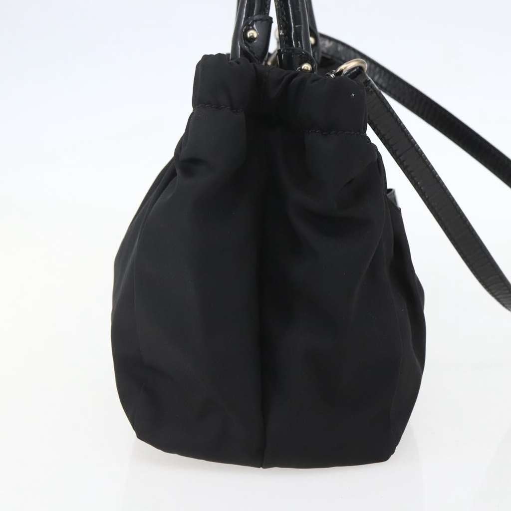 Salvatore Ferragamo Vala Handbag Black Fair condition - Inside View