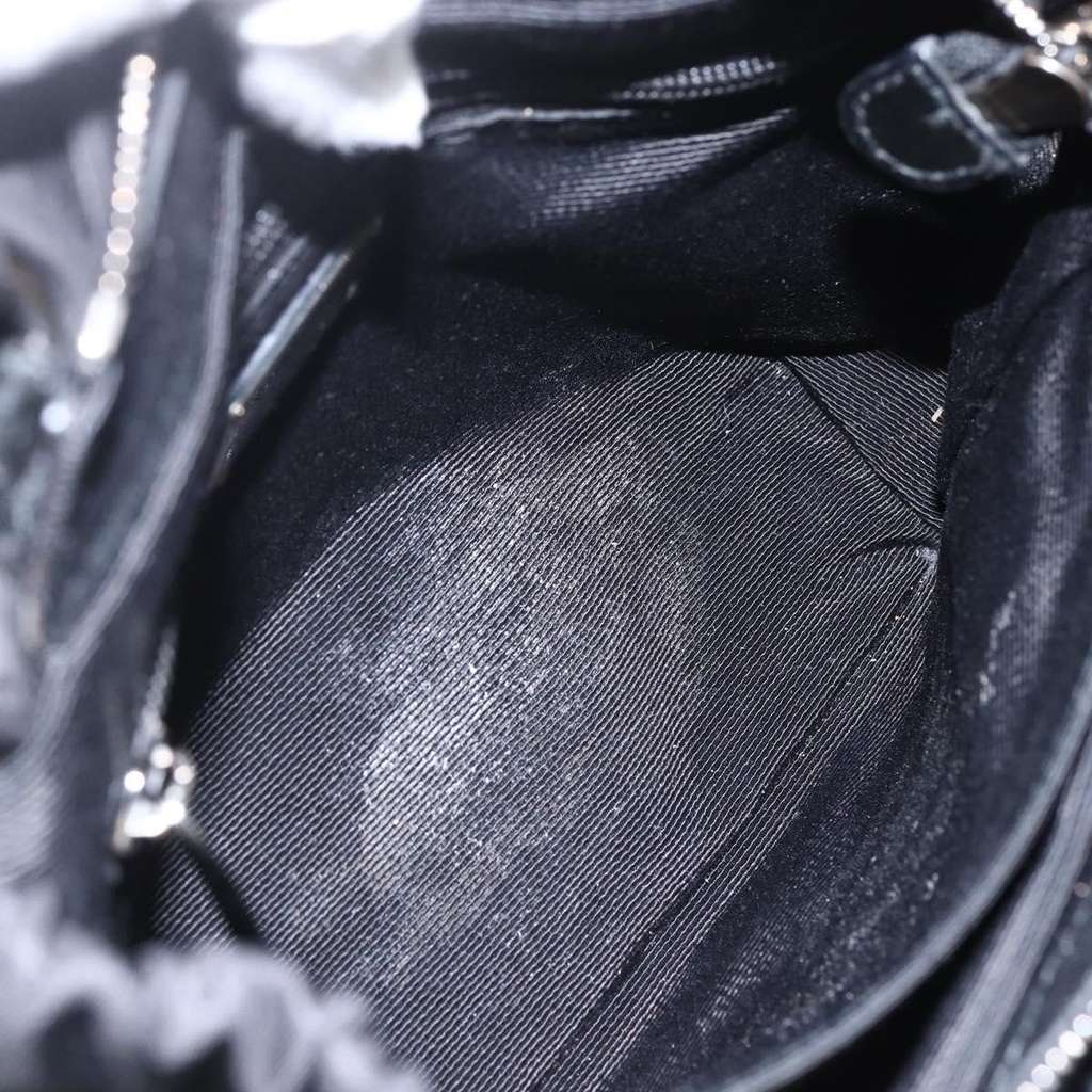 Salvatore Ferragamo Vala Handbag Black Fair condition - Box View