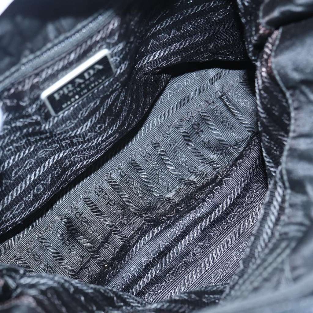 Prada Vintage Shoulder Bag Black Good condition - Box View