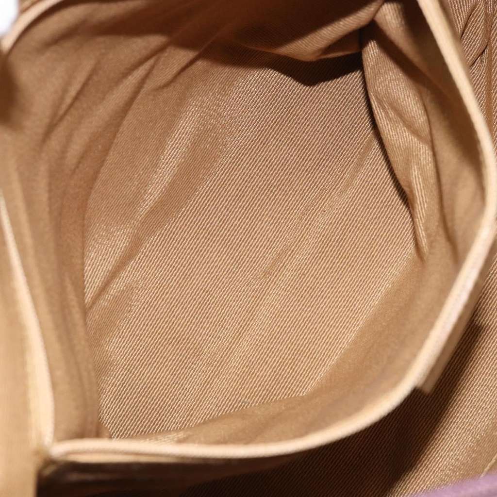 Salvatore Ferragamo Gancini Tote Purple Canvas Fair condition - Box View