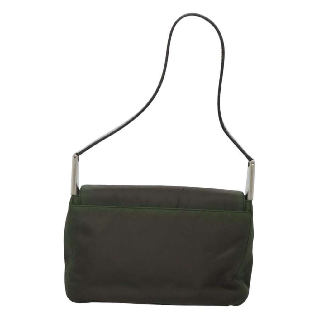 Prada Vintage Shoulder Bag Khaki Good condition - Back View